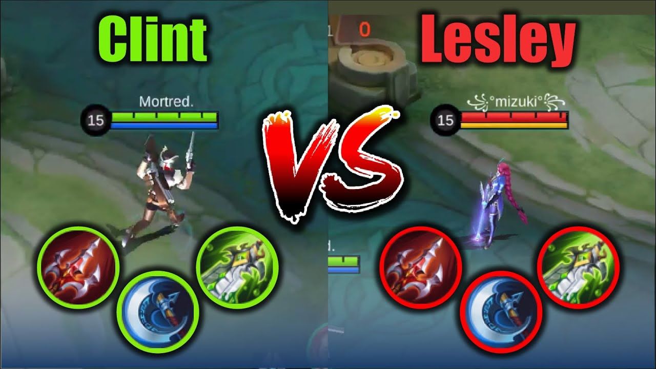 Clint vs Lesley: Adu Tembakan, Siapa yang Bikin Musuh AFK Duluan?