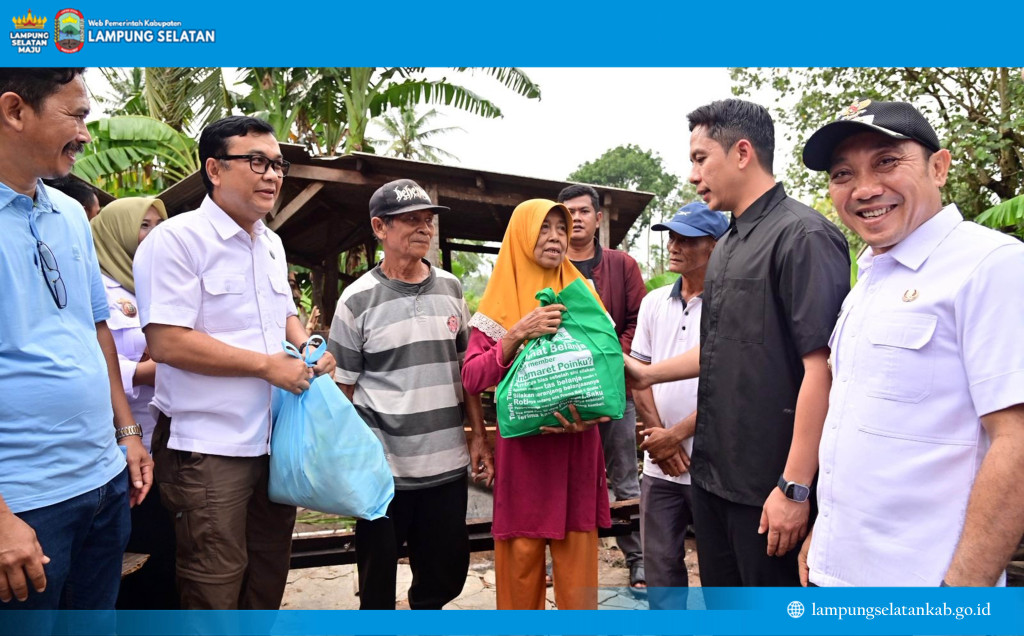 Bupati Egi Terjun Cepat ke Lokasi Puting Beliung, Pastikan Warga Candipuro Dapat Bantuan dan Perlindungan