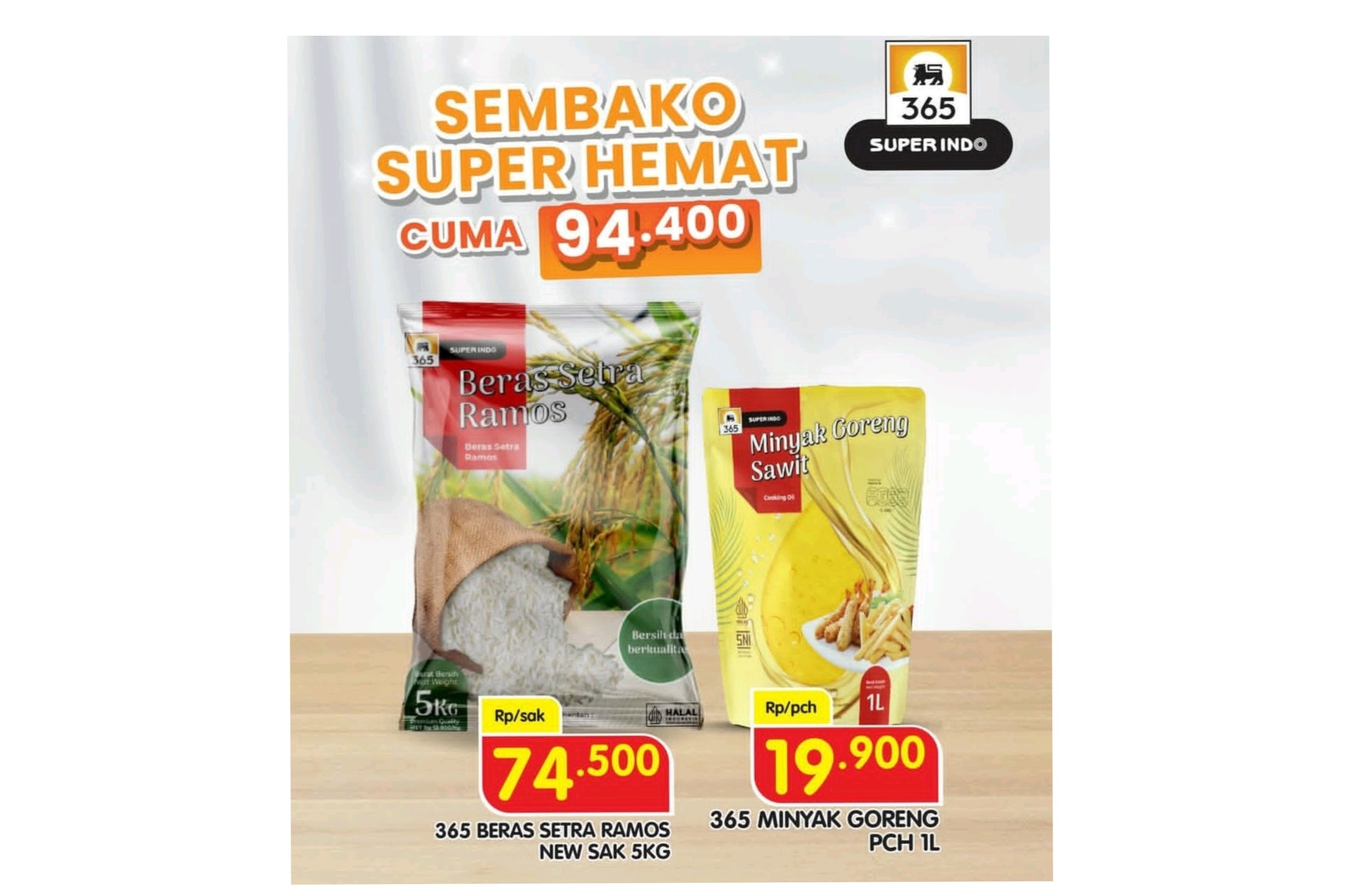 Khusus Hari Ini Promo Superindo: Sembako Super Hemat Sampai Belanja Irit Deterjen