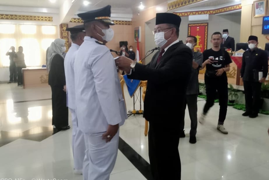 213 Pejabat Eselon III dan IV dilantik, Sekkab Lampura Tegaskan Loyalitas Tinggi Jangan Korupsi