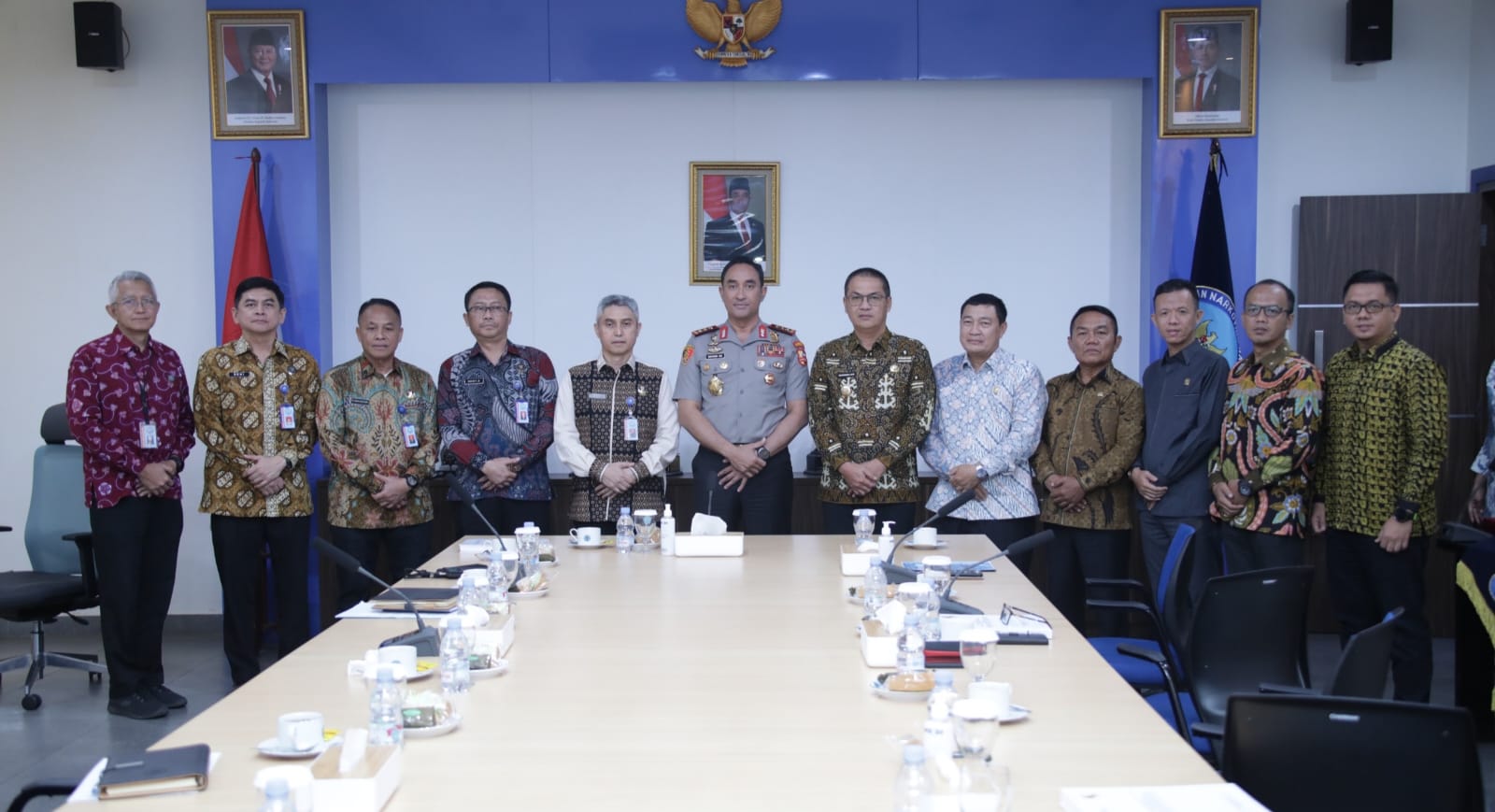 Bupati Novriwan Temui Kepala BNN, Rencanakan Pembentukan Badan Narkotika Nasional Kabupaten Tubaba