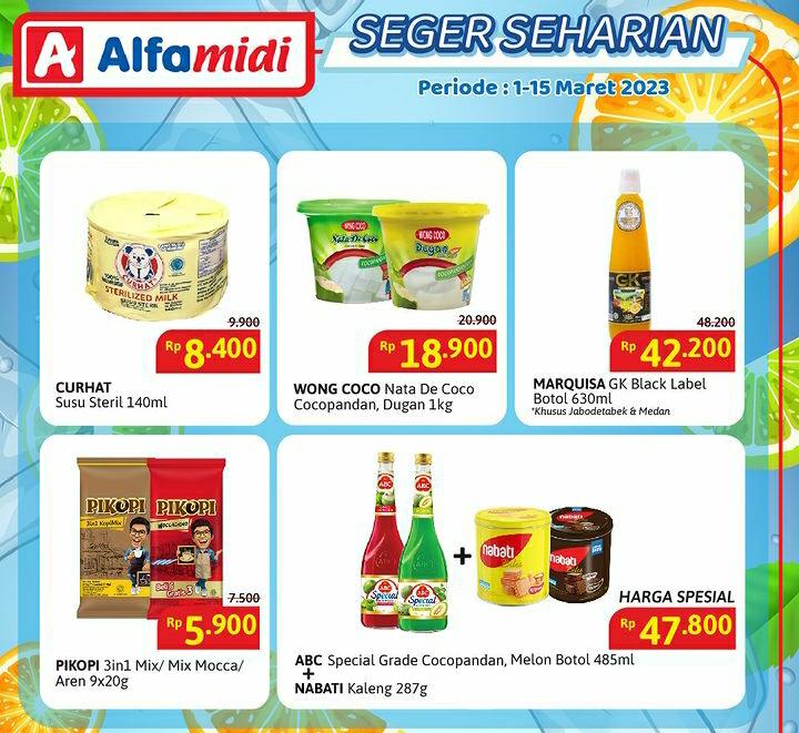 Cek Promo Seger Seharian di Alfamidi, Periode 1 Sampai 15 Maret 2023