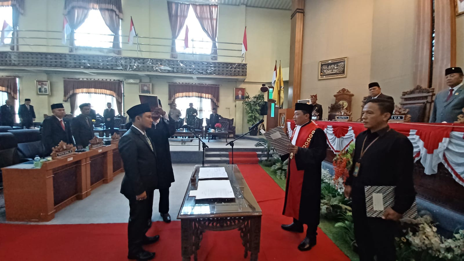 Semoga Amanah, Ahmad Basuki Dilantik sebagai Wakil Ketua DPRD Lampung Timur