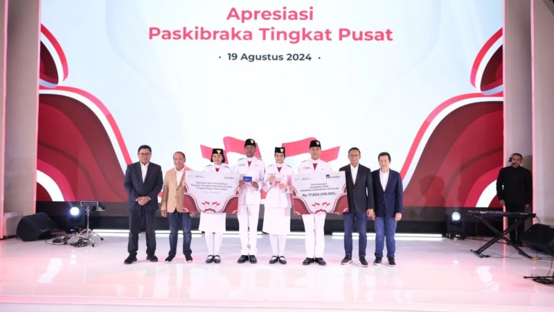 Wakil BPIP Sampaikan Terimakasih Dukungan Bank Mandiri ke Paskibraka Tingkat Pusat