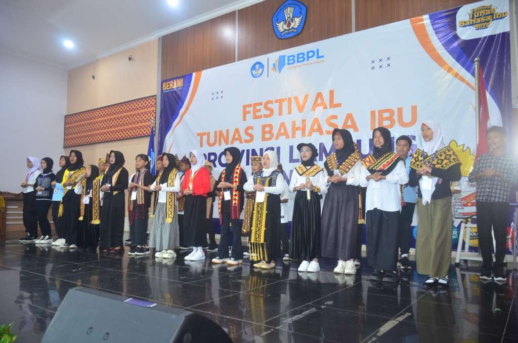 Tegaskan Bahasa Daerah Bukan Sekadar Milik Satu Suku, FTBI Lampung 2025 Edukasi Anak SD dari Berbagai Daerah