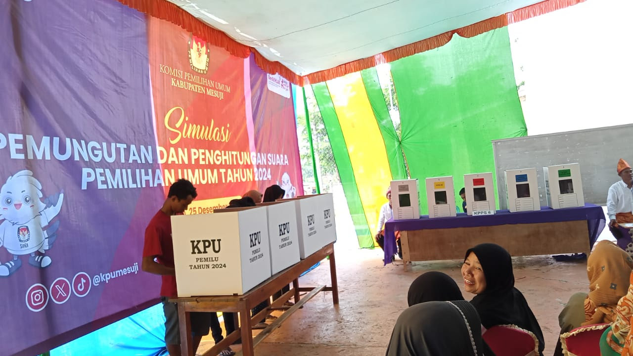 Jumlah TPS Pilkada 2024 di Mesuji Lampung Berkurang, Segini Jumlahnya
