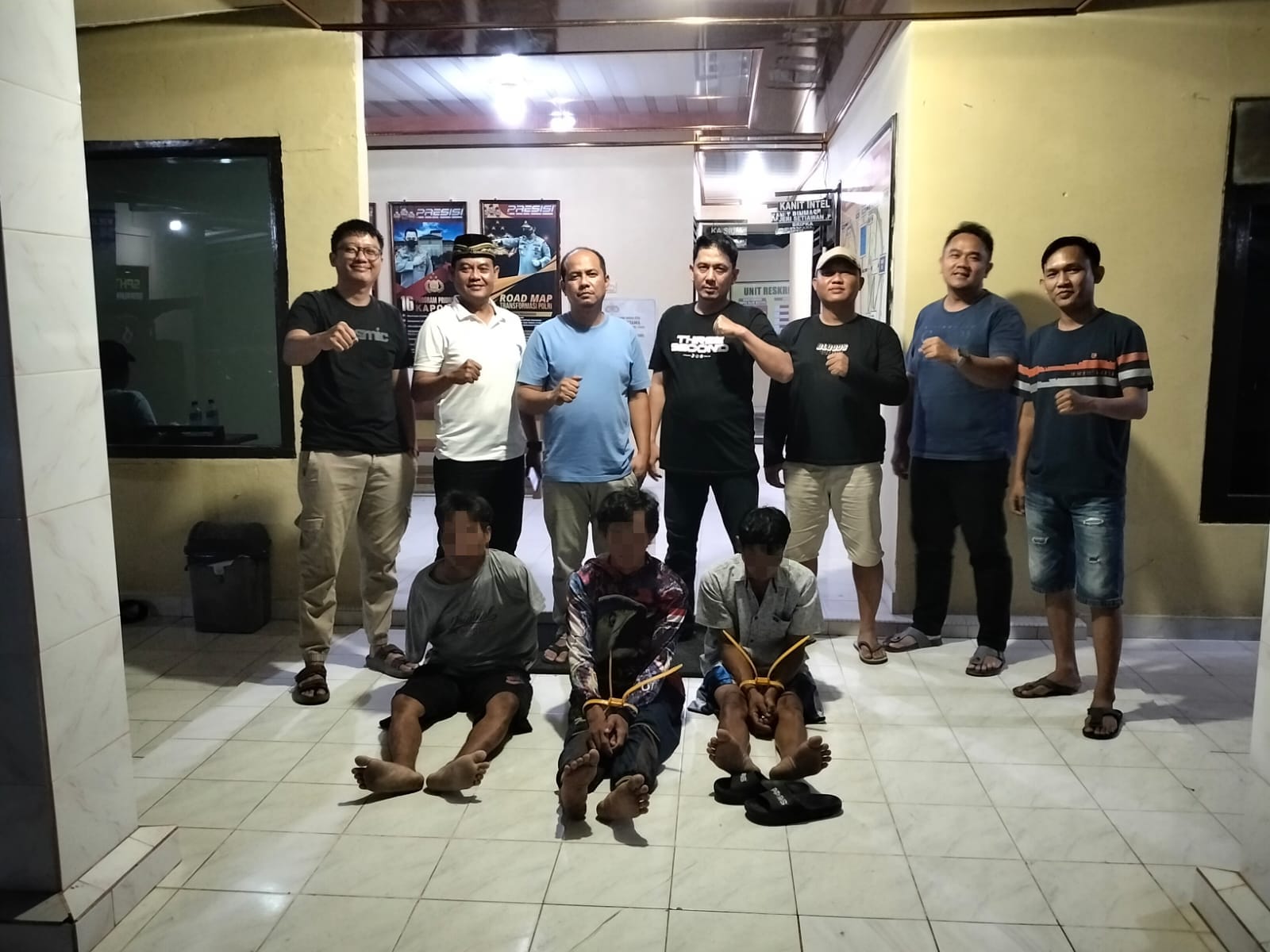 Tiga Pencuri Sawit di Tulang Bawang Ditangkap, Satu Pelaku Residivis