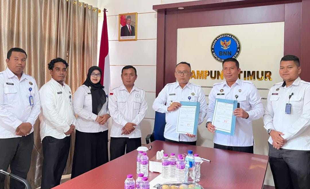 Tekan Penyalahgunaan Narkotika di Tulang Bawang, Rutan Menggala dan BNNK Perkuat P4GN 