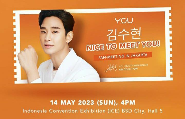 Aktor Kim Soo Hyun Bakal Gelar Fan-Meeting di Indonesia, Catat Tanggal dan Cara Dapatkan Tiketnya!