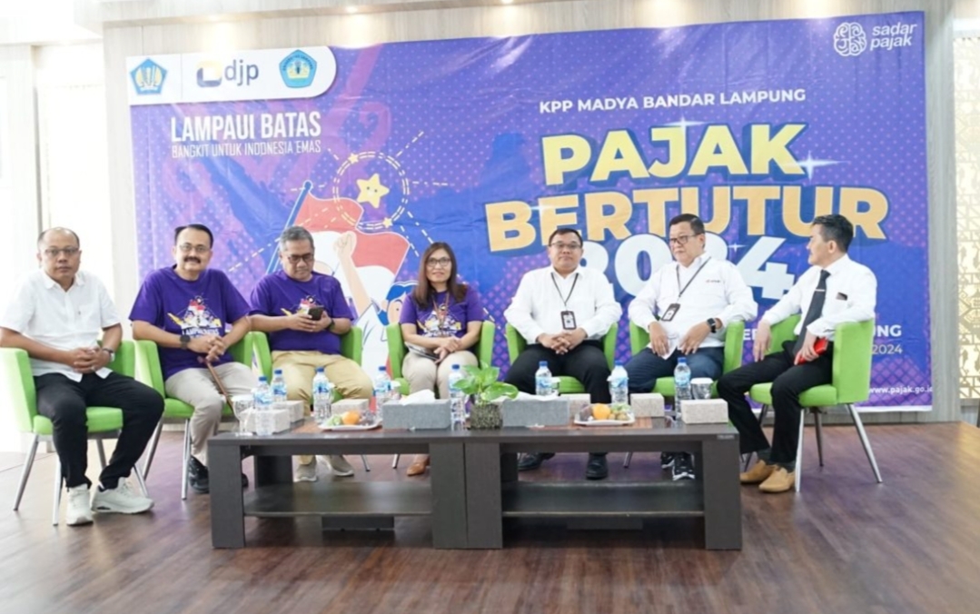 Dari Sosialisasi Pajak Bertutur 2024, Unila-DJP Bengkulu dan Lampung Mengedukasi Pajak Bagi Mahasiswa