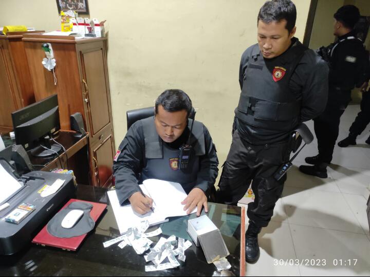 Ketika Patroli, Tim Walet Polresta Bandar Lampung Ringkus 1 Orang Pemilik Obat Terlarang