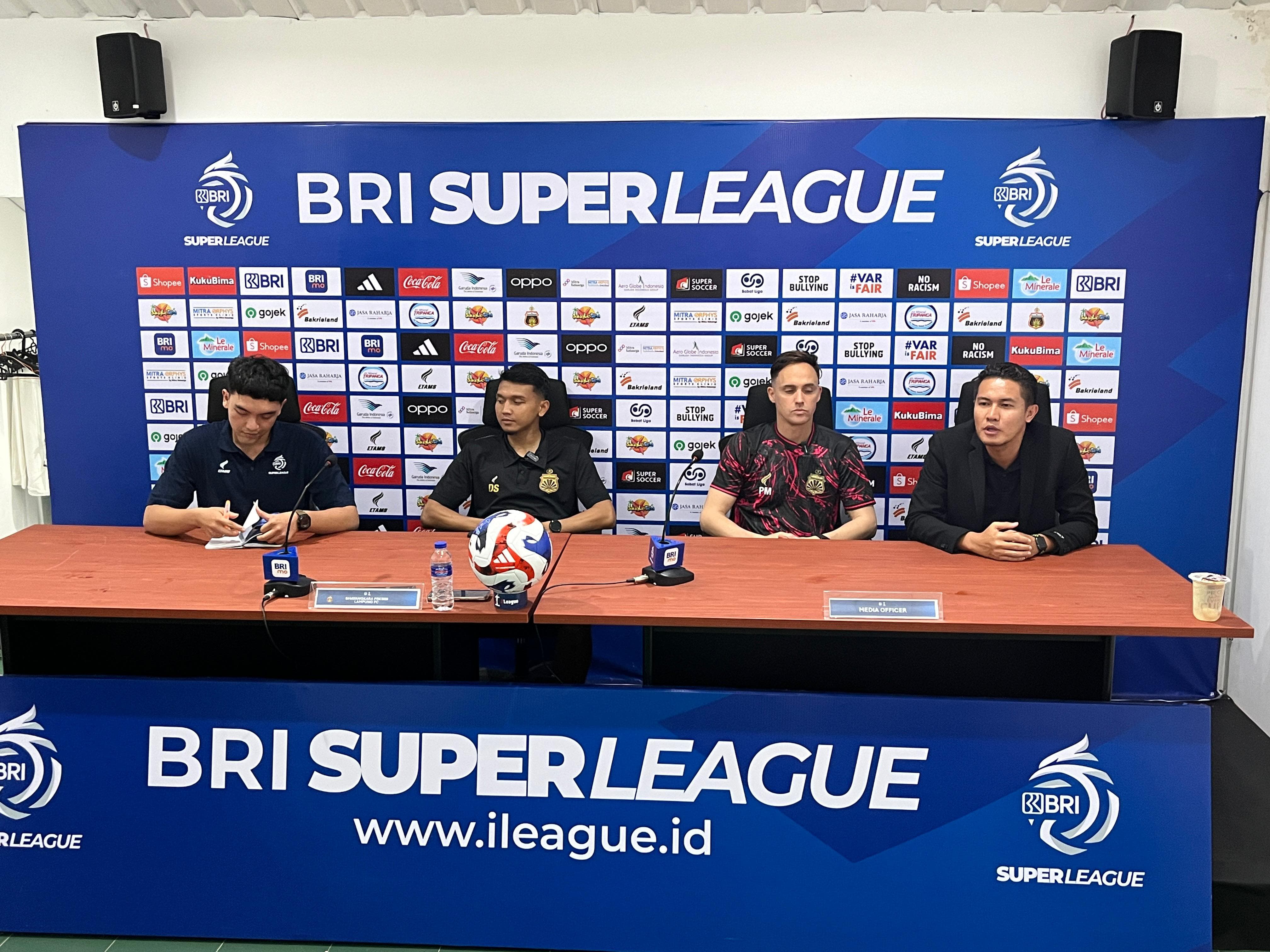 Bhayangkara Lampung FC Incar Tiga Poin di Kandang Saat Menjamu Persebaya