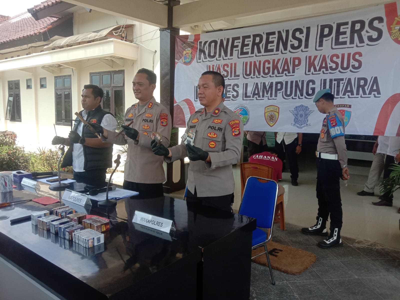 19 Tersangka Diamankan Polres Lampung Utara