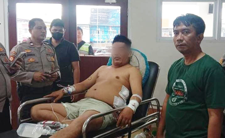 Diduga Cekcok Rebutan Lahan Parkir, Pria di Bandar Lampung Ini Jadi Korban Penikaman