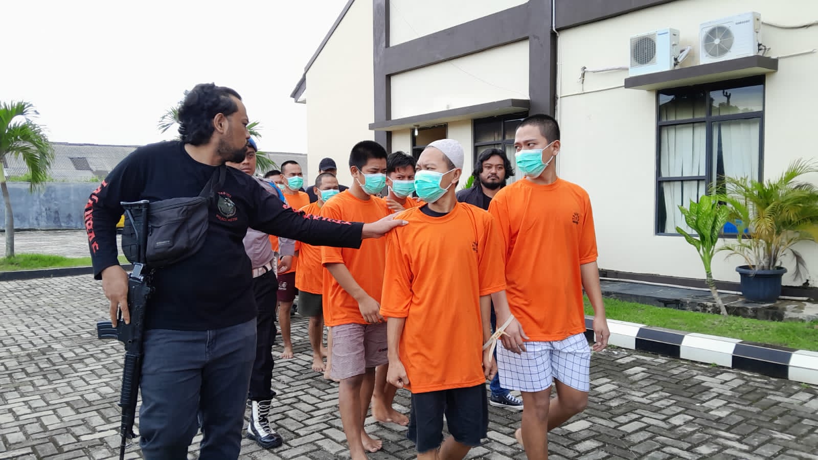 14 Pelaku Kriminal Diamankan Dalam Operasi Pekat Polres Metro