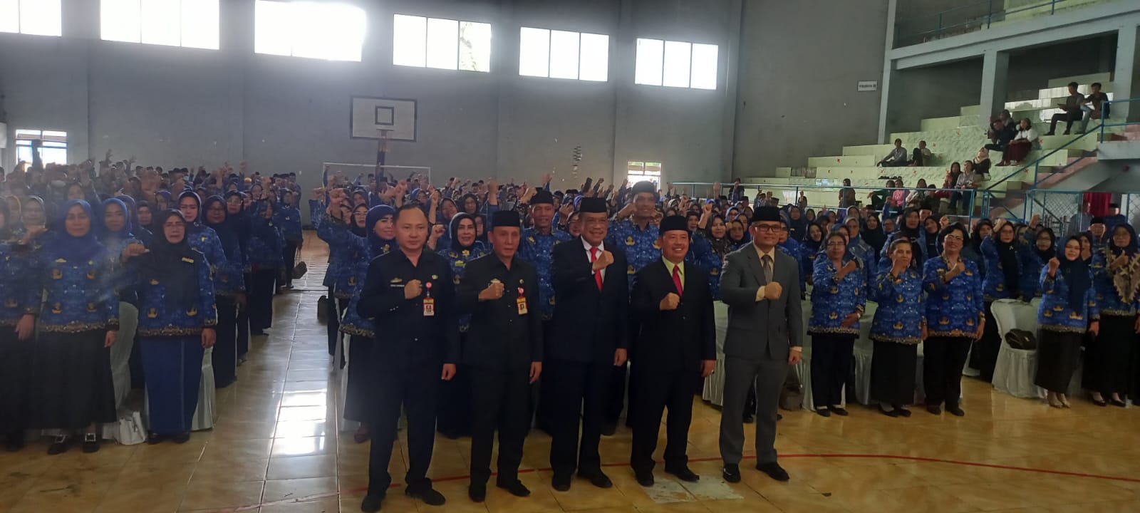 454 Kepala Sekolah di Kabupaten Lampura Dilantik