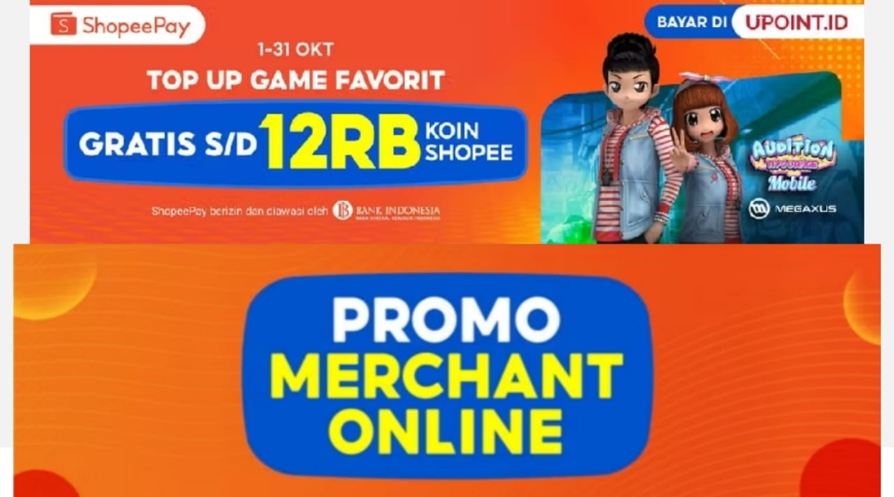 Gratis 12 Ribu Koin Shopee Dari Top Up Game Favorit, Begini Cara Mendapatkannya