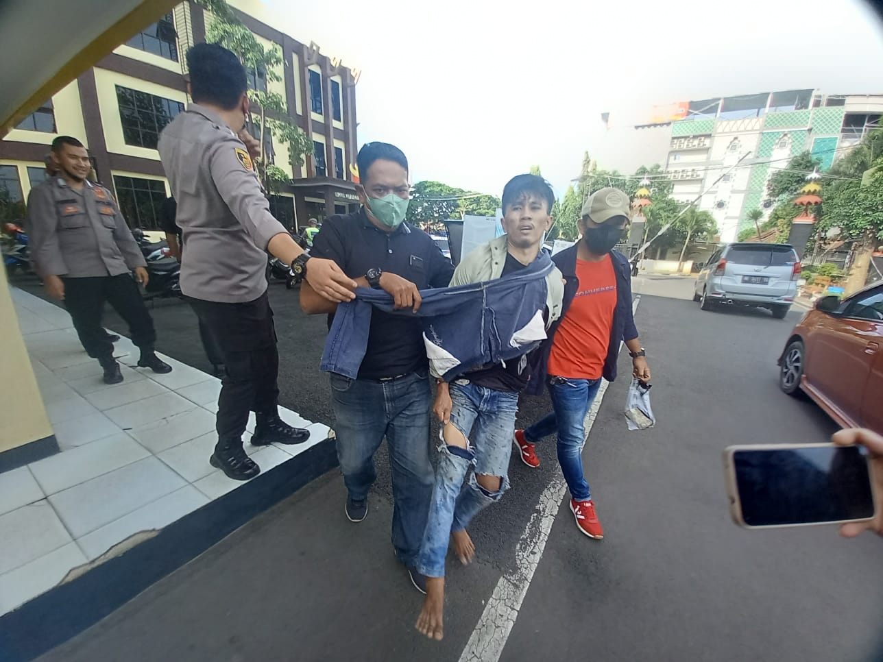 Pelaku Curanmor Diamankan Ketika Hendak Beroperasi di Jalan Sultan Agung