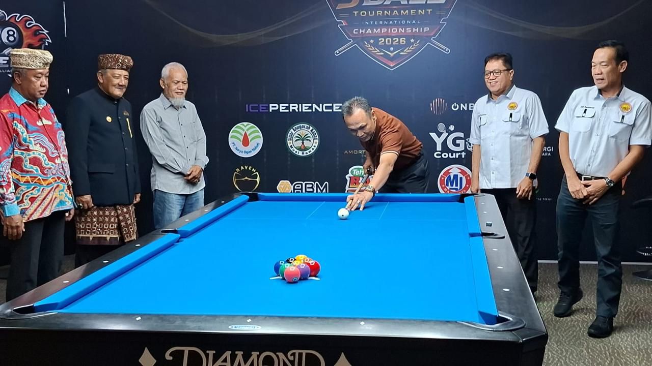Geliat Biliar Lampung Menuju Pentas Dunia Leng’s 9 Ball International Championship 2026 Resmi Dibuka