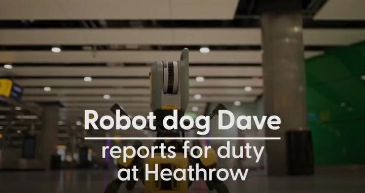 Tingkatkan Efisiensi dan Keselamatan, Robot Anjing Menjadi Karyawan di Bandara Heathrow London