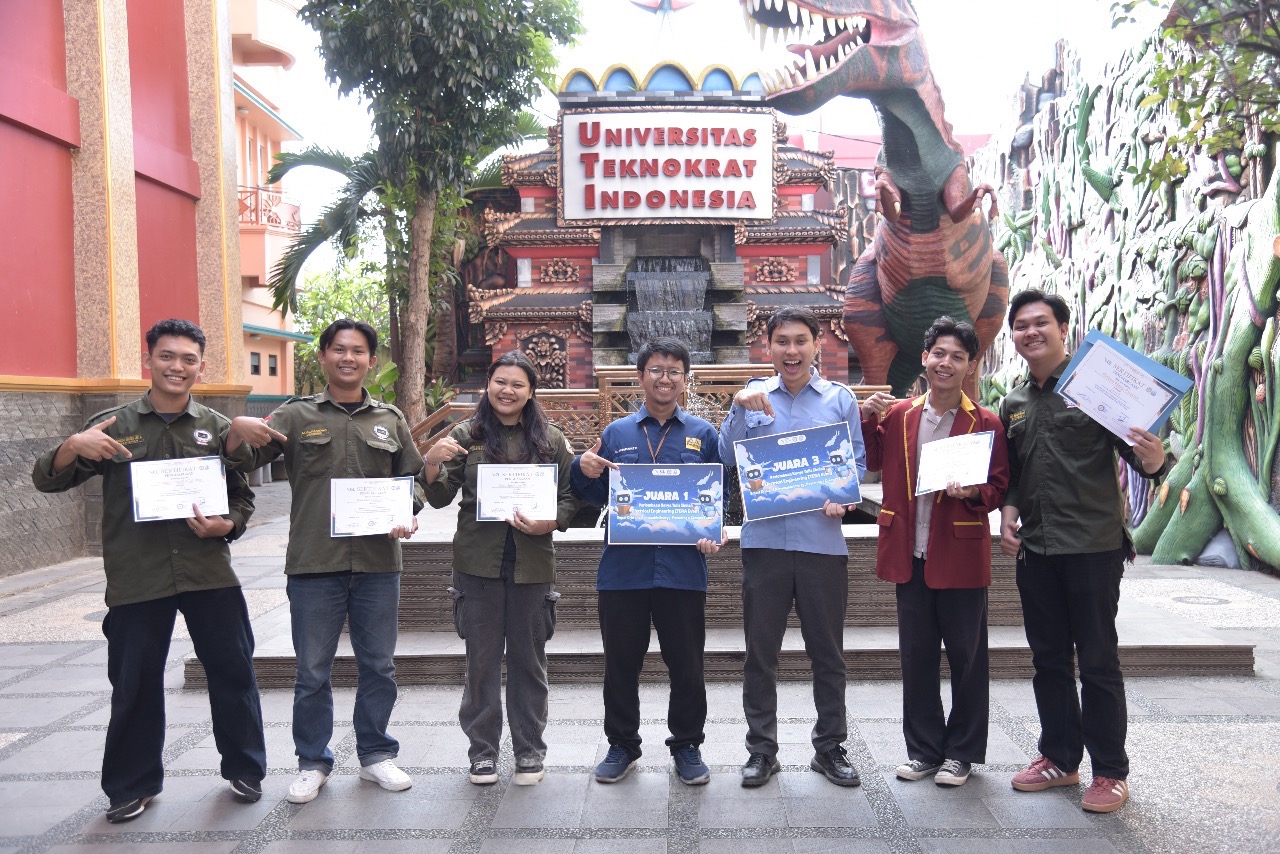 Mahasiswa Teknik Elektro Teknokrat Raih Juara I dan III Lomba Karya Tulis Ilmiah Nasional di Itera