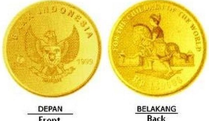 Barang Sultan, Ini Uang Koin Indonesia yang Memiliki Kandungan Emas