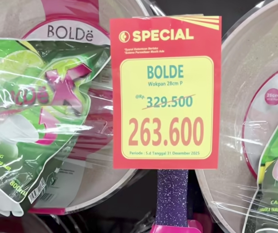 Promo Bolde Di Chandra Mall Tanjung Karang Diskon Up To 20 Persen, Dapur Makin Canggih Tampa Kantong Menjerit 