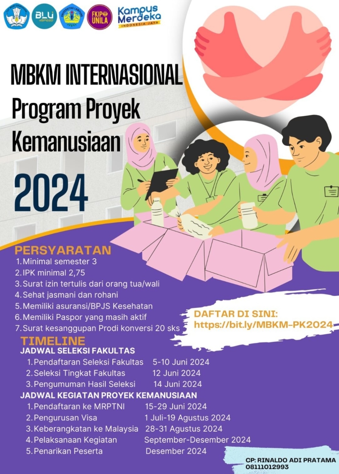 FKIP Unila Buka Pendaftaran Program MBKM Internasional ke Malaysia 