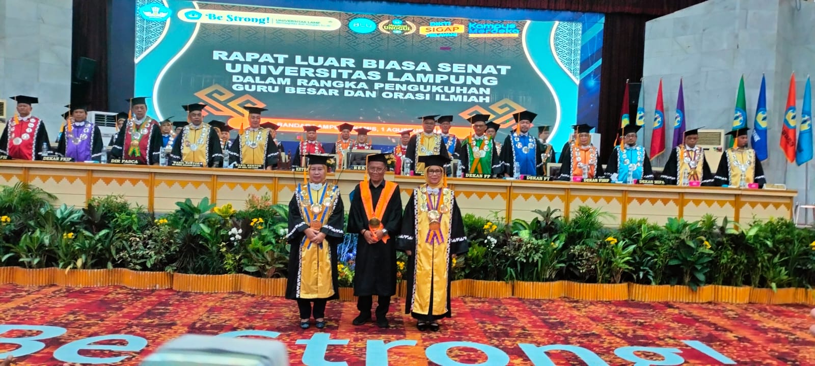 Prof Syarief Makhya, Guru Besar Unila ke 120, Guru Besar Bidang Studi Pemerintahan Daerah dan Kebijakan Publik