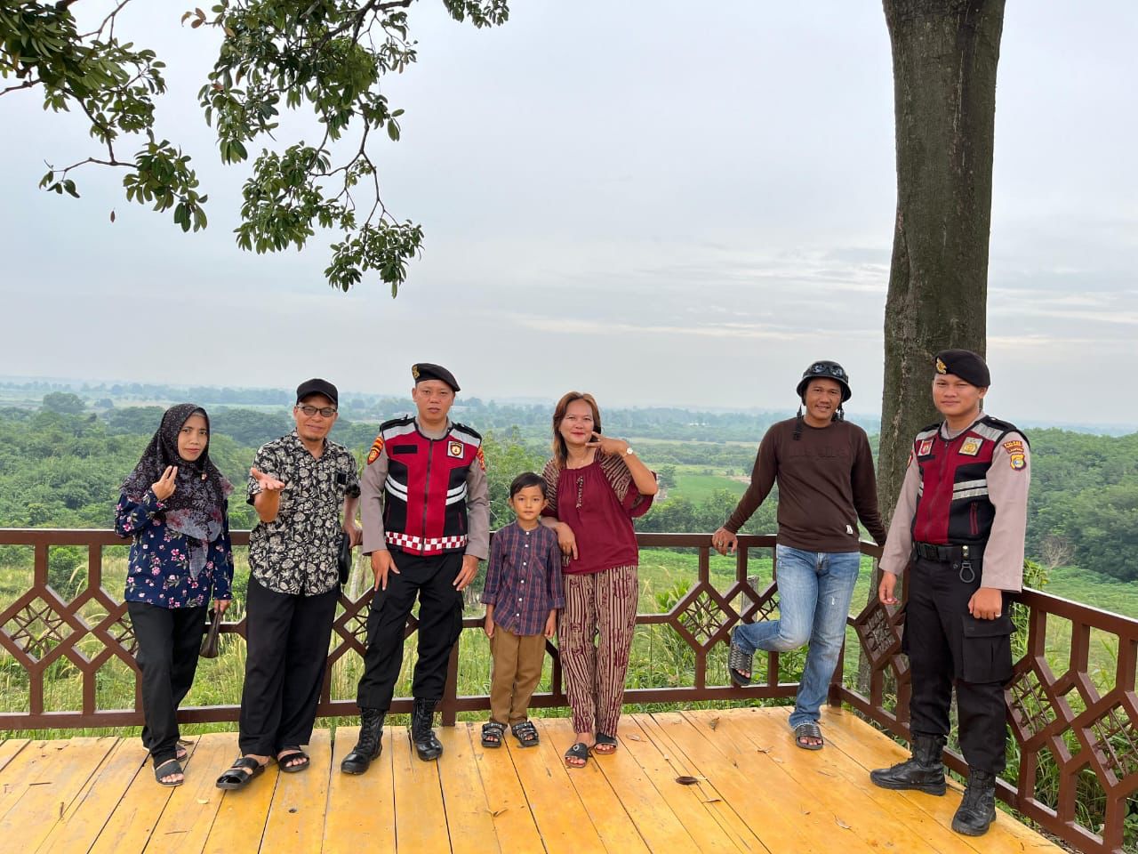 Cegah Pungli dan Premanisme, Polisi Patroli 4 Lokasi di Tulang Bawang Ini