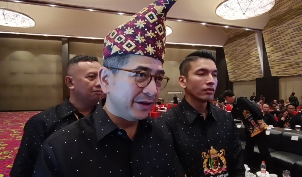 Kadafi Kembali Jabat Ketua Kadin Lampung Periode 2022-2027