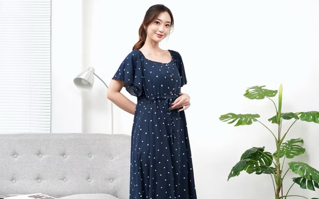 Biar Santai Tapi Stylish, Coba Daster Kekinian Model Tali Serut Ini