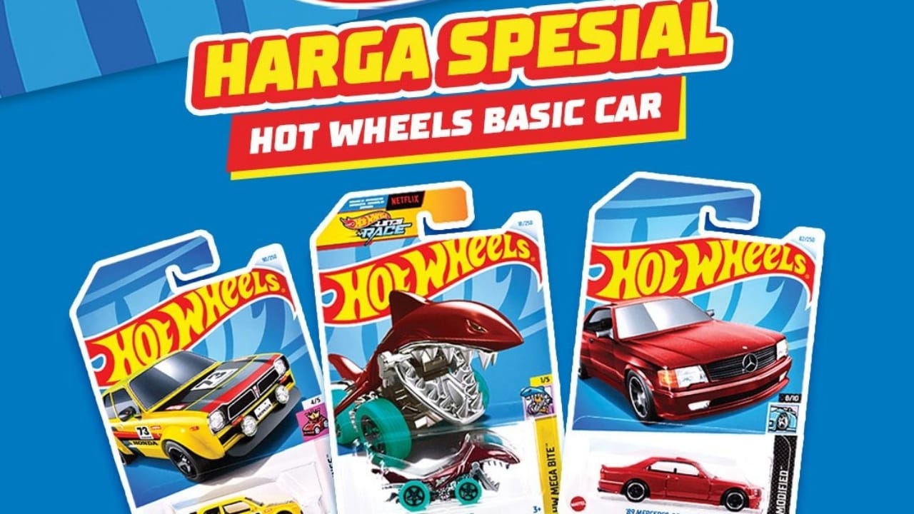 Balapan Seru Dengan Koleksi Hot Wheels di Alfamart, Borong Lewat Promo Belanja Murah Sekarang!