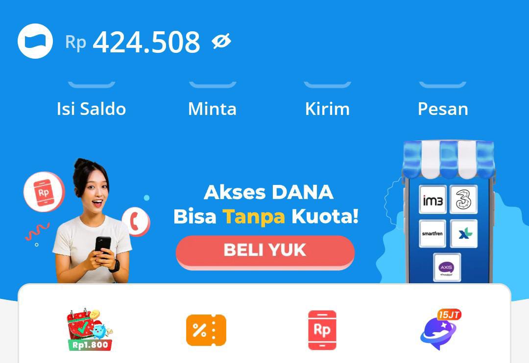 Sekali Klaim Link DANA Kaget Spesial Senin, Temukan Kejutan Saldo Gratis Hari Ini