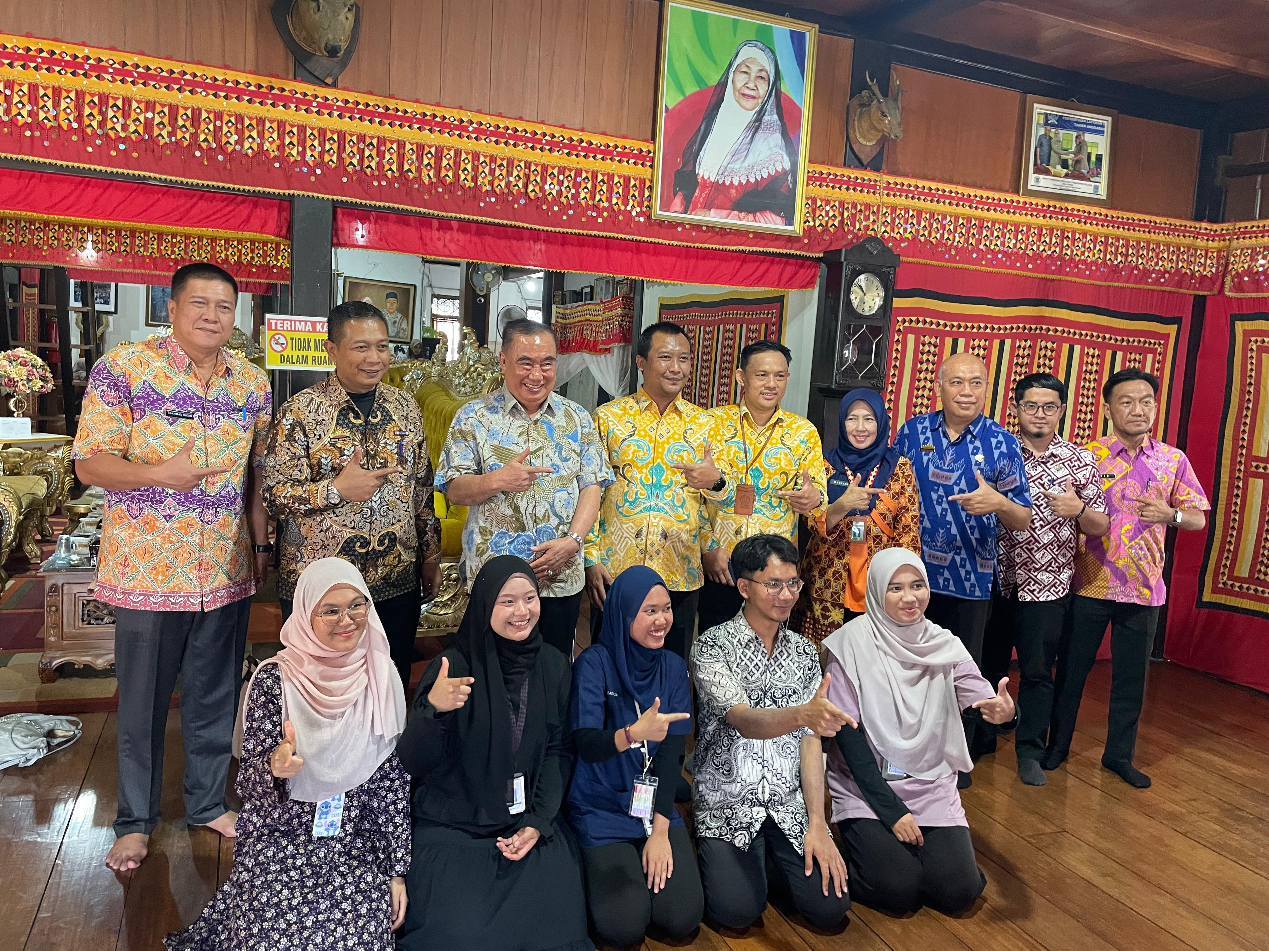 Bupati Tanggamus Terima Delegasi Pertukaran Mahasiswa Universitas Malahayati dan Universiti Putra Malaysia