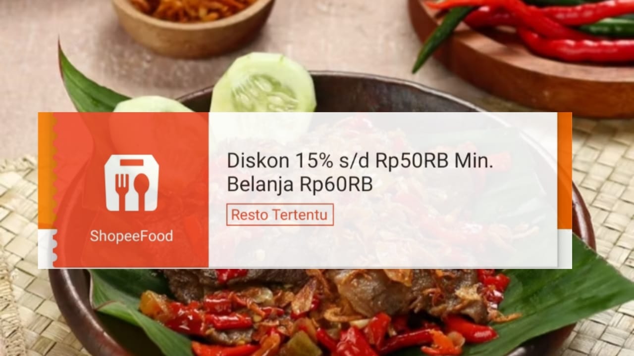 Dapatkan Diskon Sampai Rp50 Ribu untuk Makan Hemat Lebih Puas di ShopeeFood, Klaim Vouchernya!