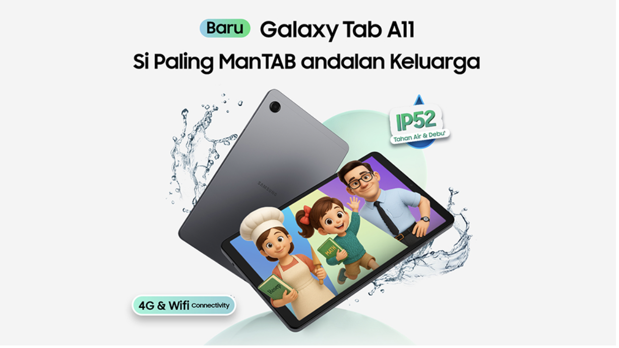 Investasi Jangka Panjang! Tablet Rp 2 Jutaan Samsung Galaxy Tab A11 Dapat Jaminan Update OS hingga 7 Tahun