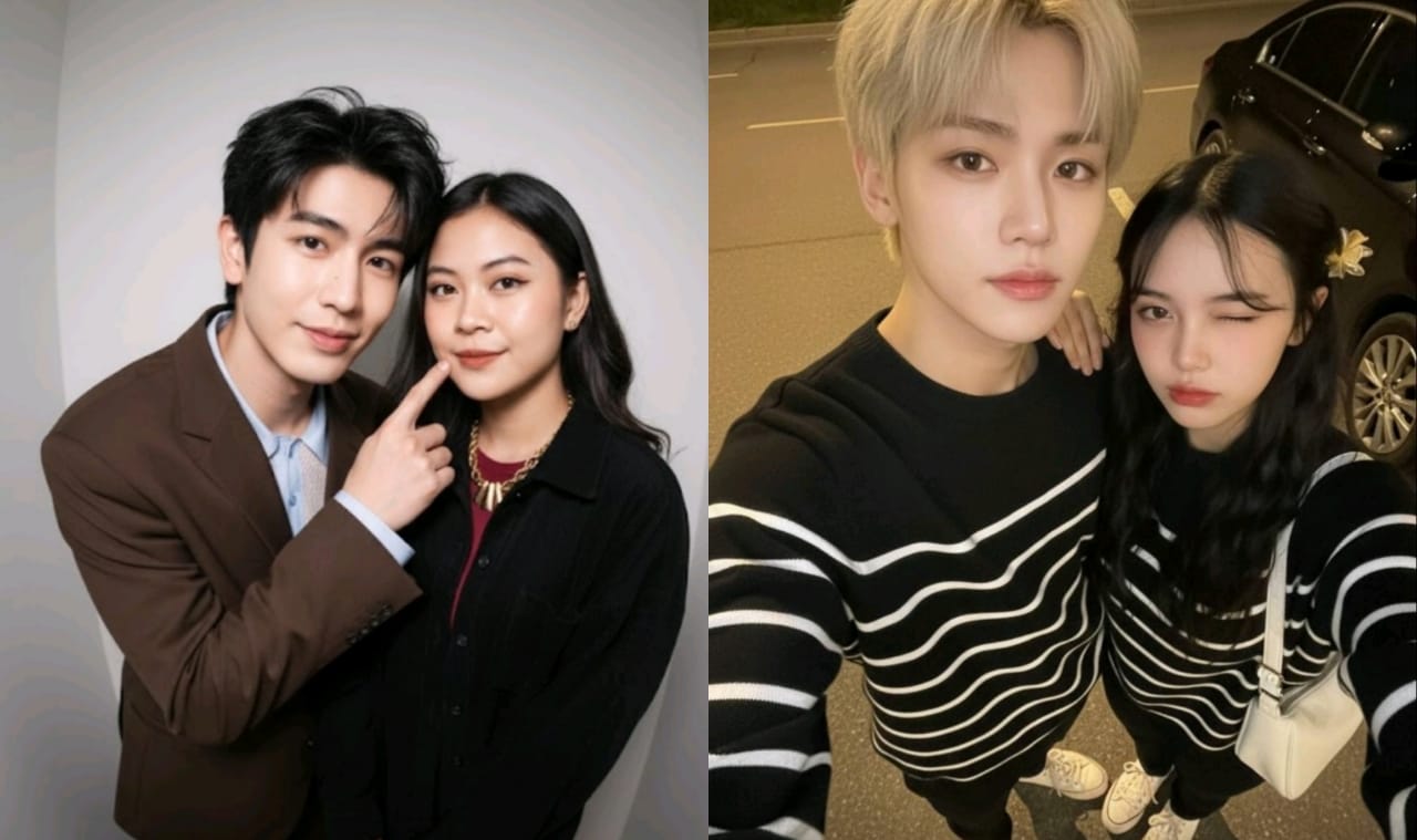 Foto Selfie Bareng Pasangan dengan Prompt AI, Cocok Buat yang Lagi LDR!