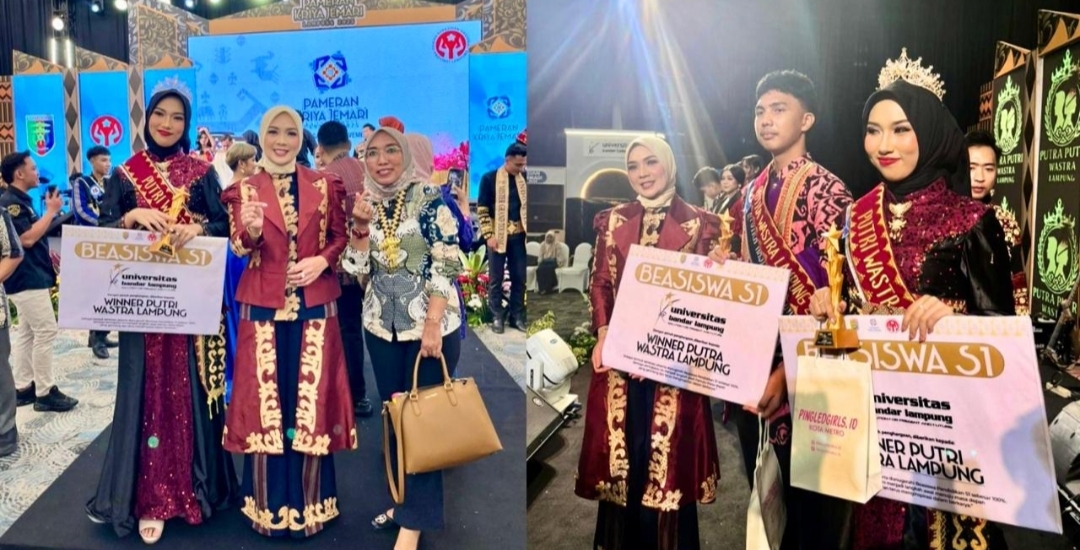 Dukung Potensi Generasi Muda Lampung, UBL Berikan Beasiswa Pendidikan Penuh 100 Persen Para Juara Wastra 2025