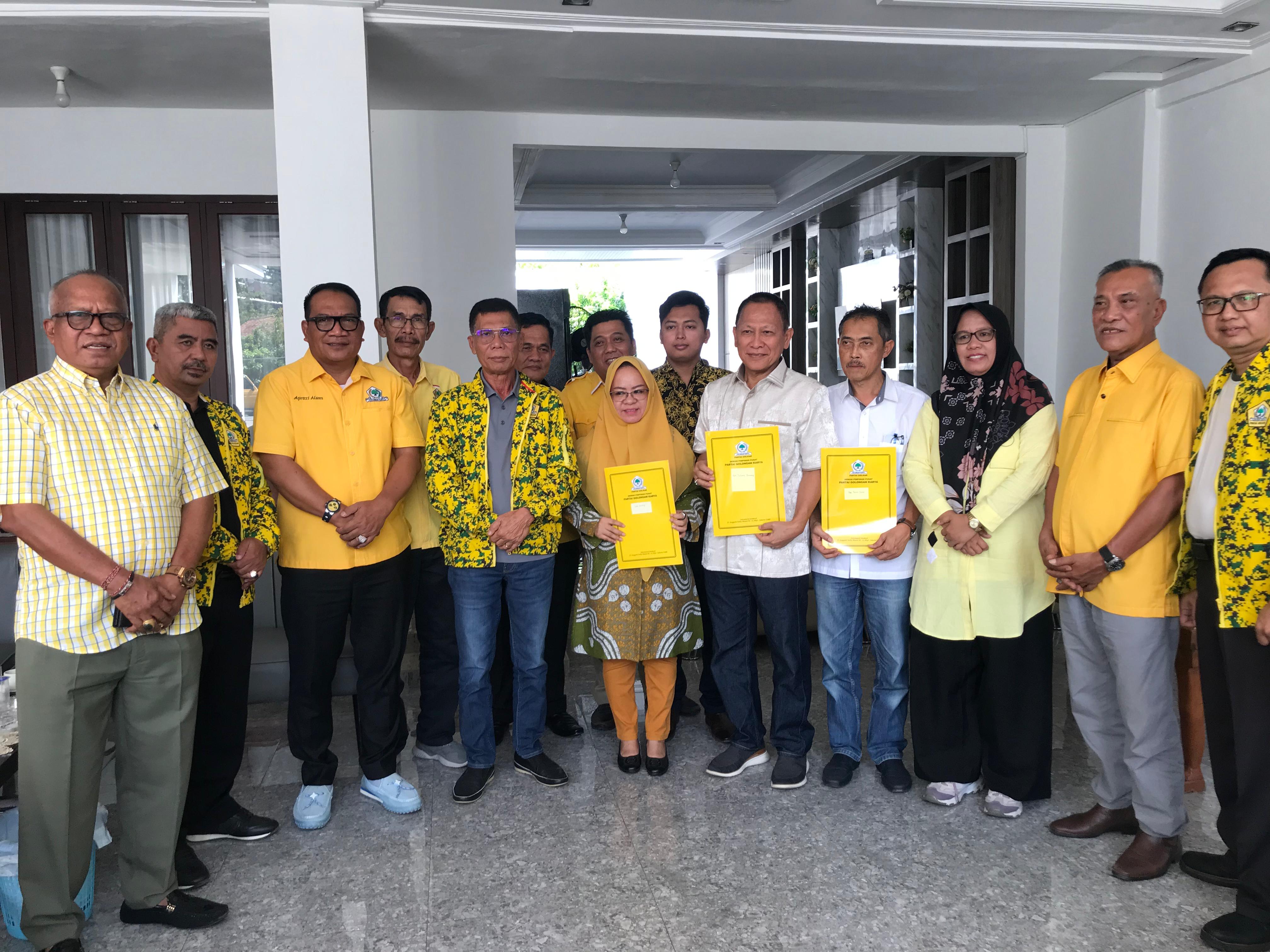 Golkar Lampung Umumkan 15 Cakada untuk Pilkada 2024