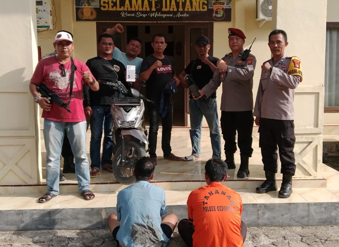 Bobol Rumah Kosong, Satpam dan Temannya Gasak HP dan Uang Tunai