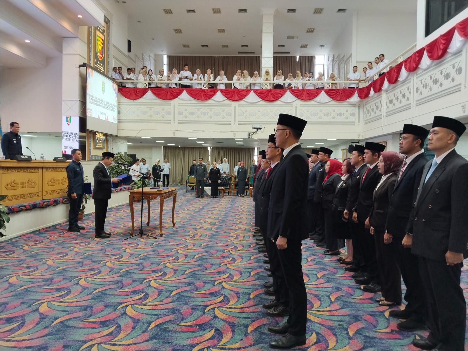 Pemprov Lampung  Rolling 31 Pejabat Administrator dan Pengawas, Ini Nama-namanya 