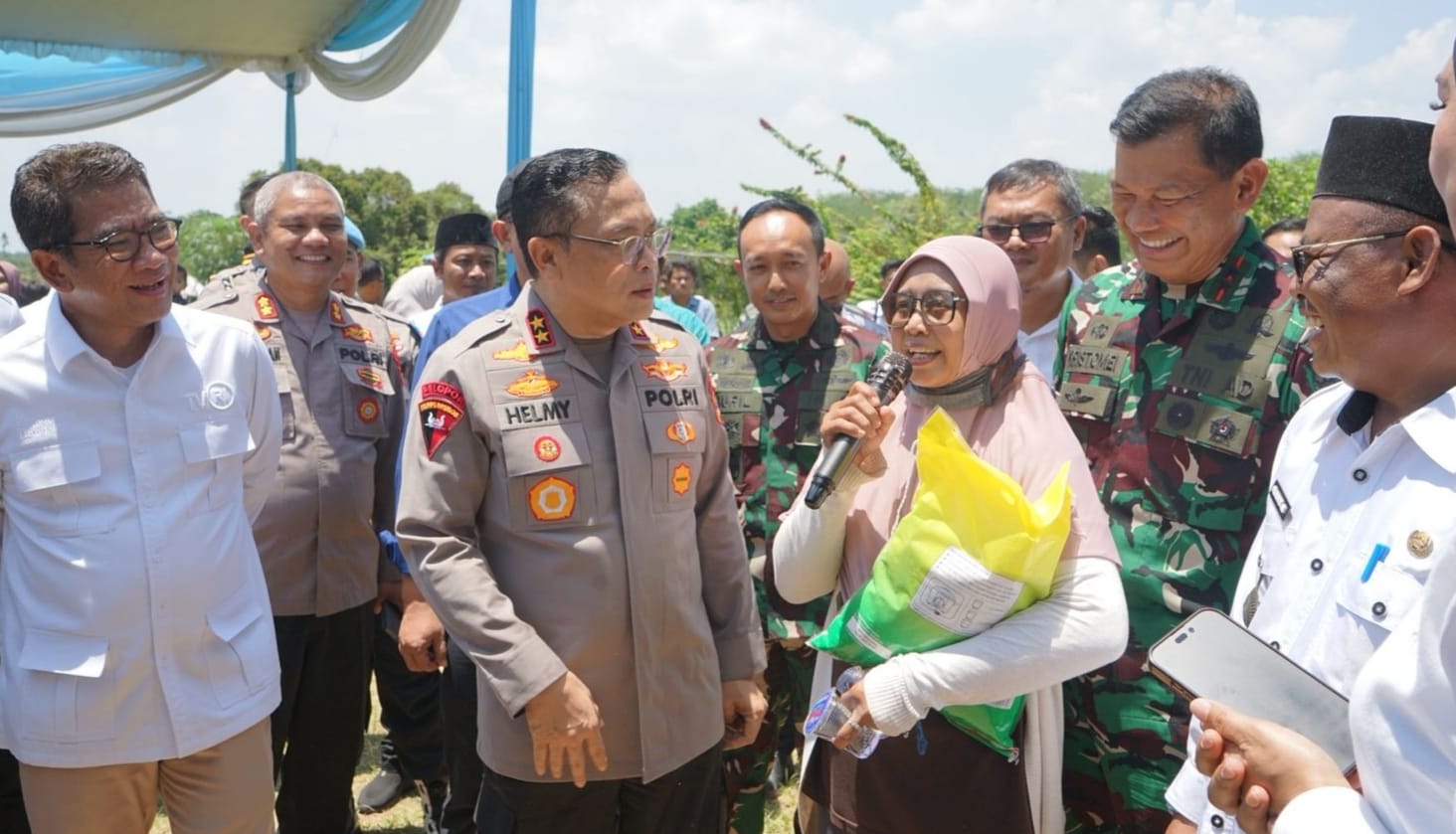 Jamin Keterjangkauan Pangan, Polda Lampung Launching Penyaluran Beras SPHP Serentak