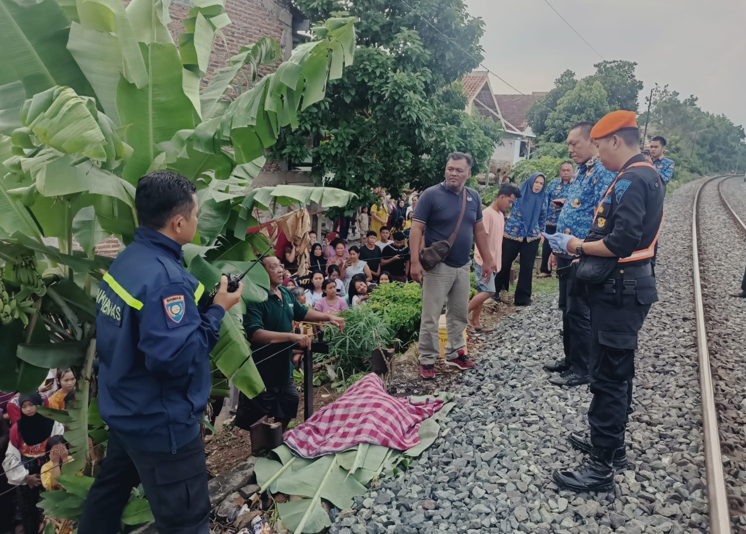 Nenek 70 Tahun Bandar Lampung Tertemper Kereta Api Babaranjang di Dekat Stasiun KA Labuhan Ratu