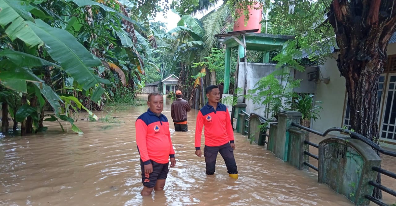 Hujan Lebat Picu Banjir di Lampung Utara, Puluhan Rumah dan Sekolah Terendam