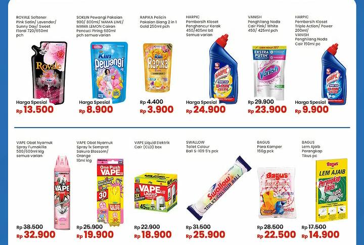 Promo Indomaret Lampung Spesial Pembersih Rumah, Ada Diskon Obat Nyamuk Mulai Rp 18 Ribu