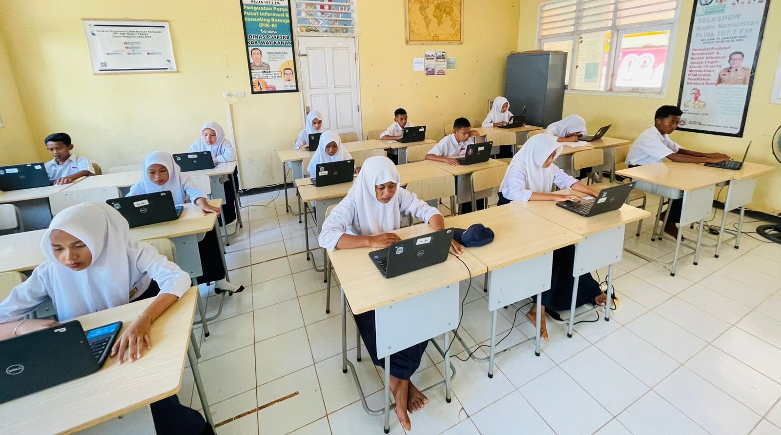 SMPN 7 Banjit Gelar ANBK 2025 Gelombang Dua