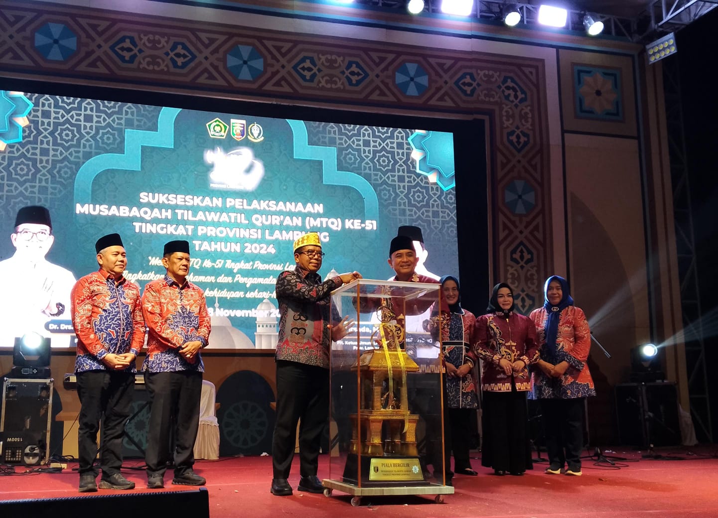 Selamat! Bandar Lampung Raih Juara Umum MTQ Provinsi Lampung Ke-51