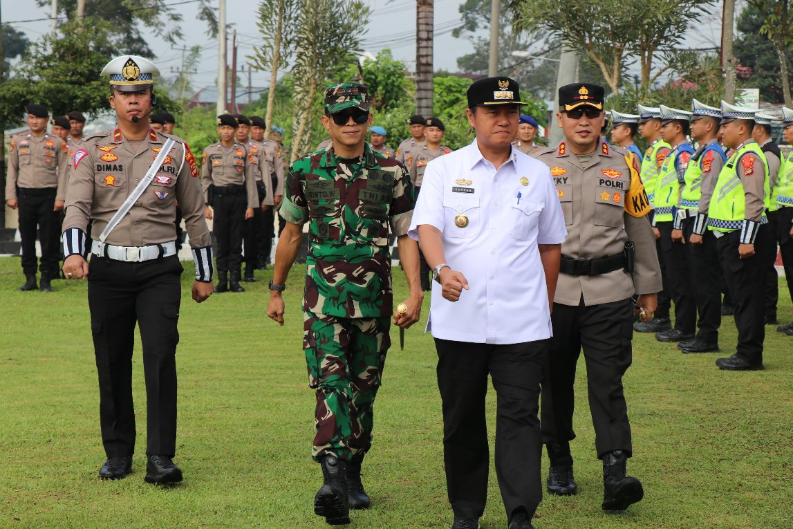 Operasi Ketupat Krakatau 2024, Polres Lampung Barat Terjunkan 93 Personel