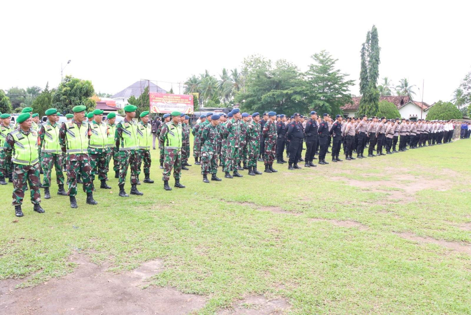 Intruksi Kapolres Tulang Bawang Ke Anggota Saat Apel Kesiapan Pemilu dan Pilkakam, Nomor 4 Wajib Disegerakan!